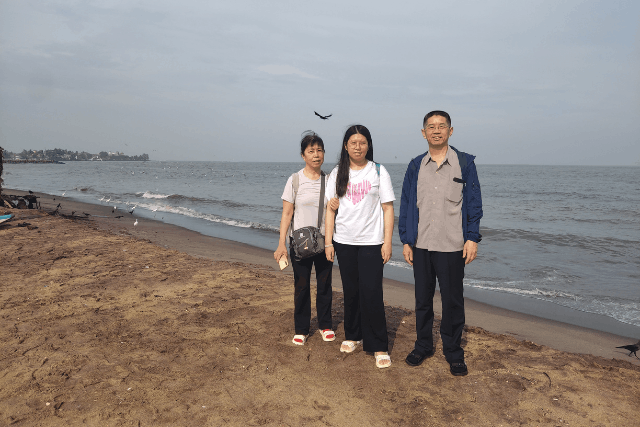 Beach visit at down south